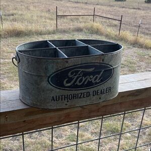 Ford Metal Organizer with Black Logo